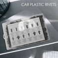thumbnail image 3 of 240Pcs Bumper Retainer Clips Car Plastic Rivets Fasteners Push Retainer Kit Most Popular Sizes Auto Push Pin Rivets Set -Door Trim Panel Fender Clips, 3 of 10