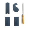 thumbnail image 1 of Raspador de armarios HERMIT TOOLS con juego de 4 raspadores, 1 of 8