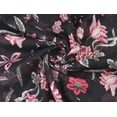 thumbnail image 3 of Bufandas De Poliéster Playa Grande Mantón Envolturas Estilo Vintage Para Mujeres Negro 71"x35.5", 3 of 6