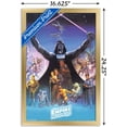 thumbnail image 3 of Star Wars: The Empire Strikes Back 40th - Darth Vader Wall Poster, 14.725" x 22.375", Framed, 3 of 3