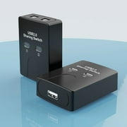 USB Printer Sharing Device Data Transfer Splitter Manual Switching Hubs 2 in 1