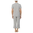 thumbnail image 2 of Secret Treasures Women's and Women's plus Traditional Short Sleeve Notch Collar Knit PJ, 2 of 7