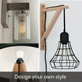 thumbnail image 4 of Aspen Creative 21314-11, Push Through Phenolic Lamp Socket in Black, 4 of 4