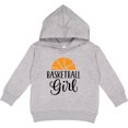 thumbnail image 2 of Inktastic Basketball Girl Sports Toddler Hoodie, 2 of 4