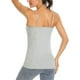 thumbnail image 3 of Txlixc - Camiseta sin mangas básica para mujer, con tirantes finos, camisetas interiores ajustables para yoga Txlixc Moda, 3 of 6