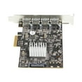 thumbnail image 4 of StarTech.com 4-Port USB PCIe Card - 10Gbps USB 3.1/3.2 Gen 2 Type-A PCI Express Expansion Card - 2 Controllers - 4xUSB - Windows/Mac/Linux - USB adapter - PCIe 3.0 x4 - USB 3.1 Gen 2 x 4, 4 of 7