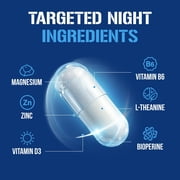 Sleep Supplement - EVLution Nutrition Sleep Aid with Z-Matrix for Muscle Recovery - Sleeping Pills Mineral Complex with Zinc, Magnesium & L-Theanine - EVL Z-Matrix 240ct Capsules