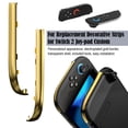 thumbnail image 4 of Plastic Decorative Accent Strips for Switch2 Controllers, Protects from Scratches & Wear, Personalize Your Gaming Device with Visual Flair(electroplated gold,1pcs), 4 of 8