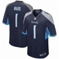 thumbnail image 4 of Men's Titans #1 Cameron Ward 2025 Stitched Limited Jersey, 4 of 5