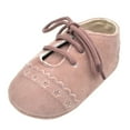 thumbnail image 6 of URMAGIC Toddler Baby Girls Boys Matte PU Leather Moccasins Soft Sole Flats Shoes, 6 of 7