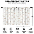 thumbnail image 2 of Blackout Kids Curtains,Boho Bohemia Rainbow Childrens Insulated Curtains Set Of 2,Bedroom Essentials,Toddler Room Decor 42"x54"(106x137cm), 2 of 4