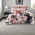 thumbnail image 5 of Premium 7Piece Queen Bedding Set 100% Cotton Comforter with Blush Multi Design Cozy YearRound Style for Home, 5 of 11