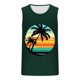 thumbnail image 3 of Camiseta sin mangas de cuello redondo para hombre, informal, a la moda, sin mangas, con estampado, blusa deportiva de cuello redondo para hombre, 3 of 4