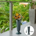 thumbnail image 1 of Jarrón de cementerio perfecl Flores artificiales Decoración de tumbas con espiga, 1 of 7