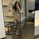 thumbnail image 5 of Pijama de otoño para mujer, pantalón de manga corta, jersey de cuello redondo, de algodón de imitación, ropa de hogar dulce para niña, 5 of 6
