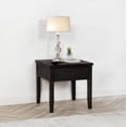 thumbnail image 2 of Concord 1-drawer Square End Table Distressed Java, 2 of 9