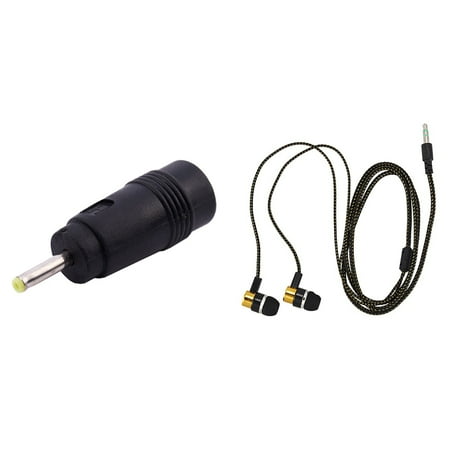 

1 Pcs Male Plug To Female DC Power Adapter & 1 Pcs 1.1M Reflective Fiber Cloth Line In-Ear Earphone