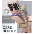 thumbnail image 3 of Funda de teléfono SSLOTSCASE para Samsung Galaxy S25 Ultra con cartera, 3 of 7