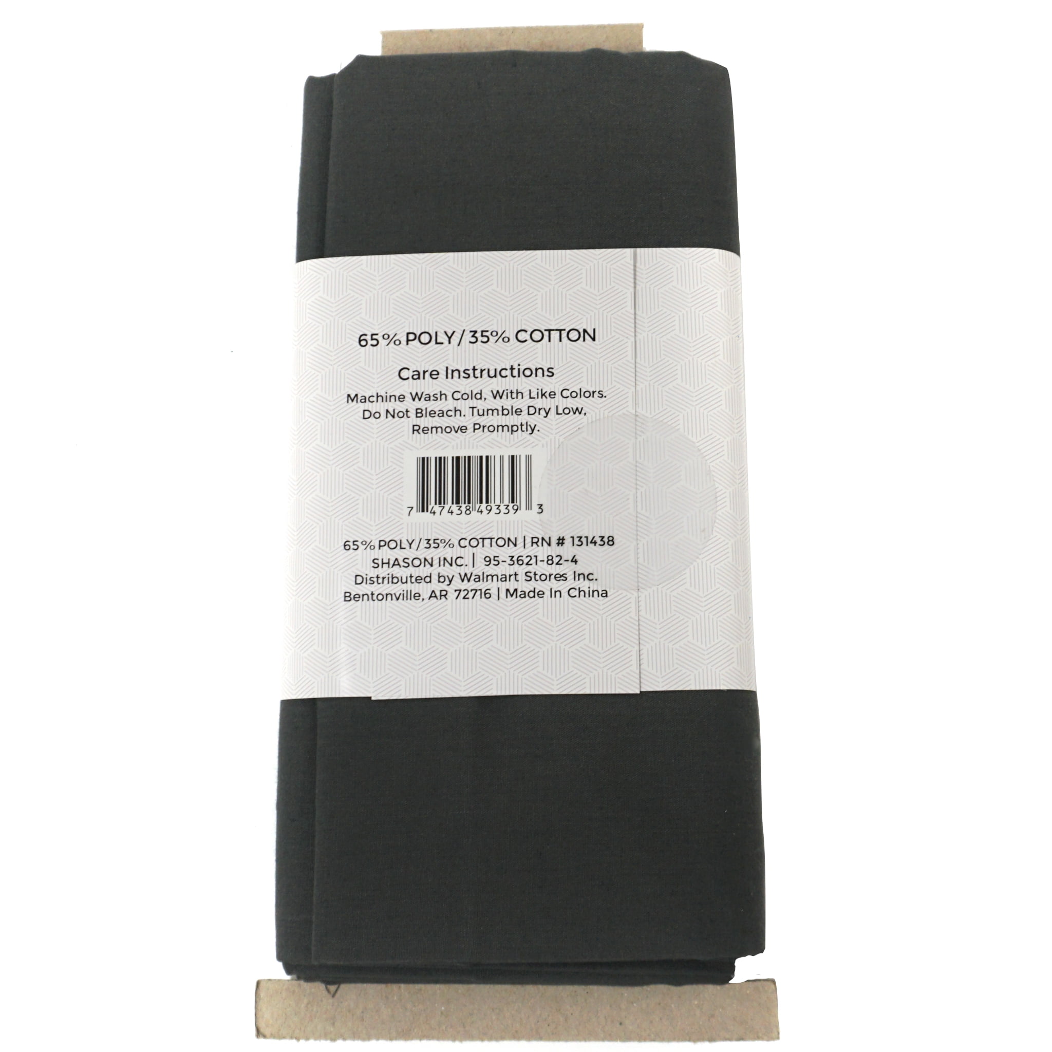 Shason Textile 45" (2 Yards Cut) Craft Projects Quilting Poly Cotton Fabric, Charcoal