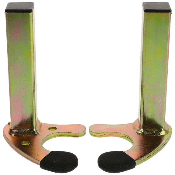 WHAMVOX 2pcs U Style Hook Fork Motorcycle Wheel Support Stand Lift Jack Spool Slider Frame