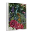 thumbnail image 2 of Stupell Industries Bohemian Garden Motif Peacock White Framed Giclee Art, 24 x 30, by Nicole Tamarin, 2 of 7