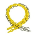 thumbnail image 4 of WinHolder 2X Heavy Duty Yellow Swings Seat Sets w/ Chain for Kids Outdoor Playground NEW, 4 of 5