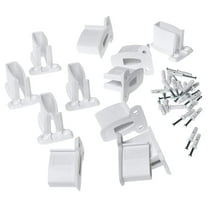 ClosetMaid Wall Brackets, White, 12-Pack #1782