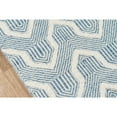 thumbnail image 3 of Erin Gates by Momeni Langdon Prince Blue Hand Woven Wool Area Rug 2' X 3', 3 of 4