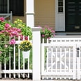 thumbnail image 4 of 2pcs Hanging Flower Pots Metal Iron Bucket Planter Pot Metal Flower Bucket, 4 of 6