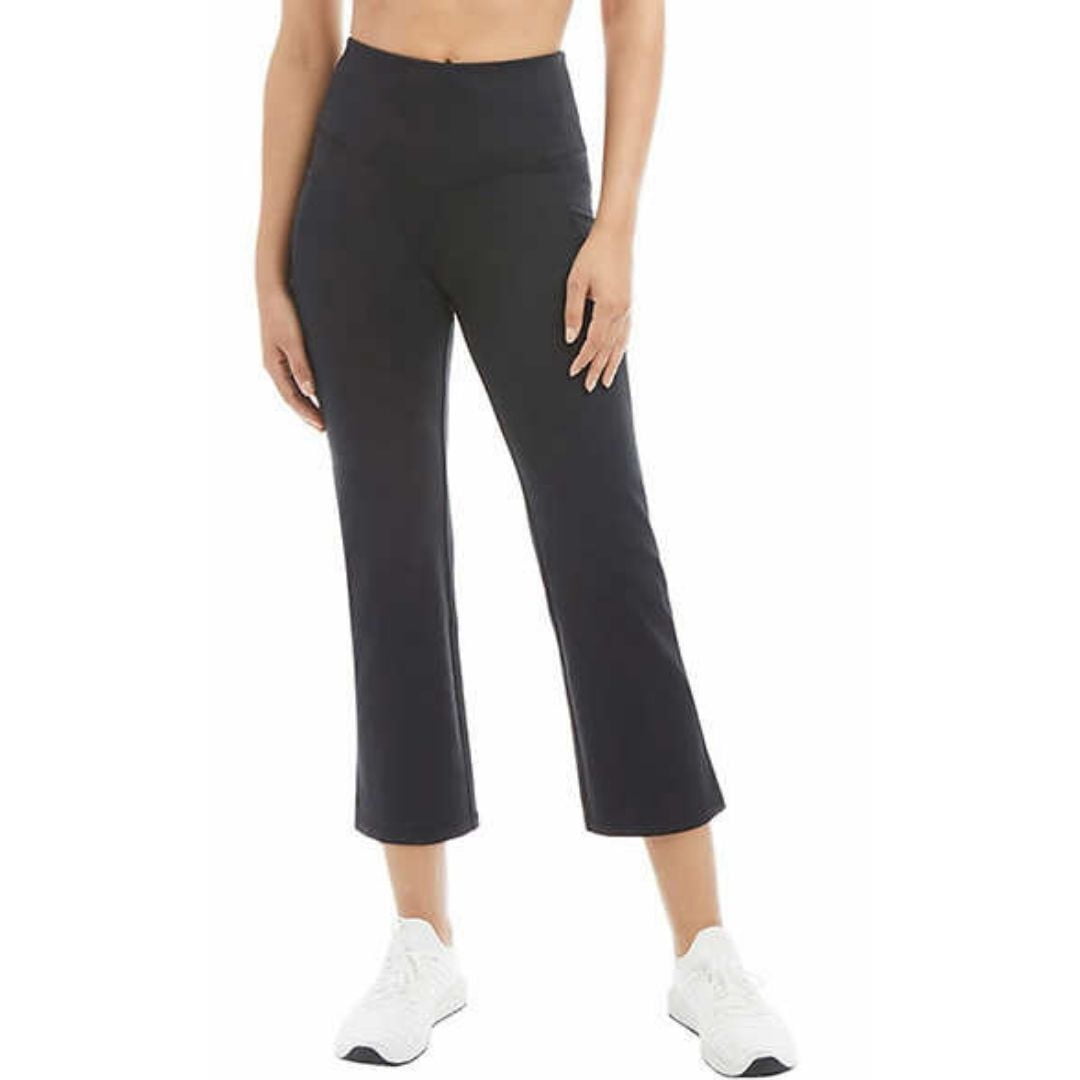 Jockey Ladies' Yoga Capri Cropped Slit Flare Pant