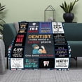thumbnail image 2 of LHSHID Computer Programmer Gifts for Men Women Blanket Flannel Soft and Comfortable Anti static Bed Sofa Blanket 50x60in, 2 of 5