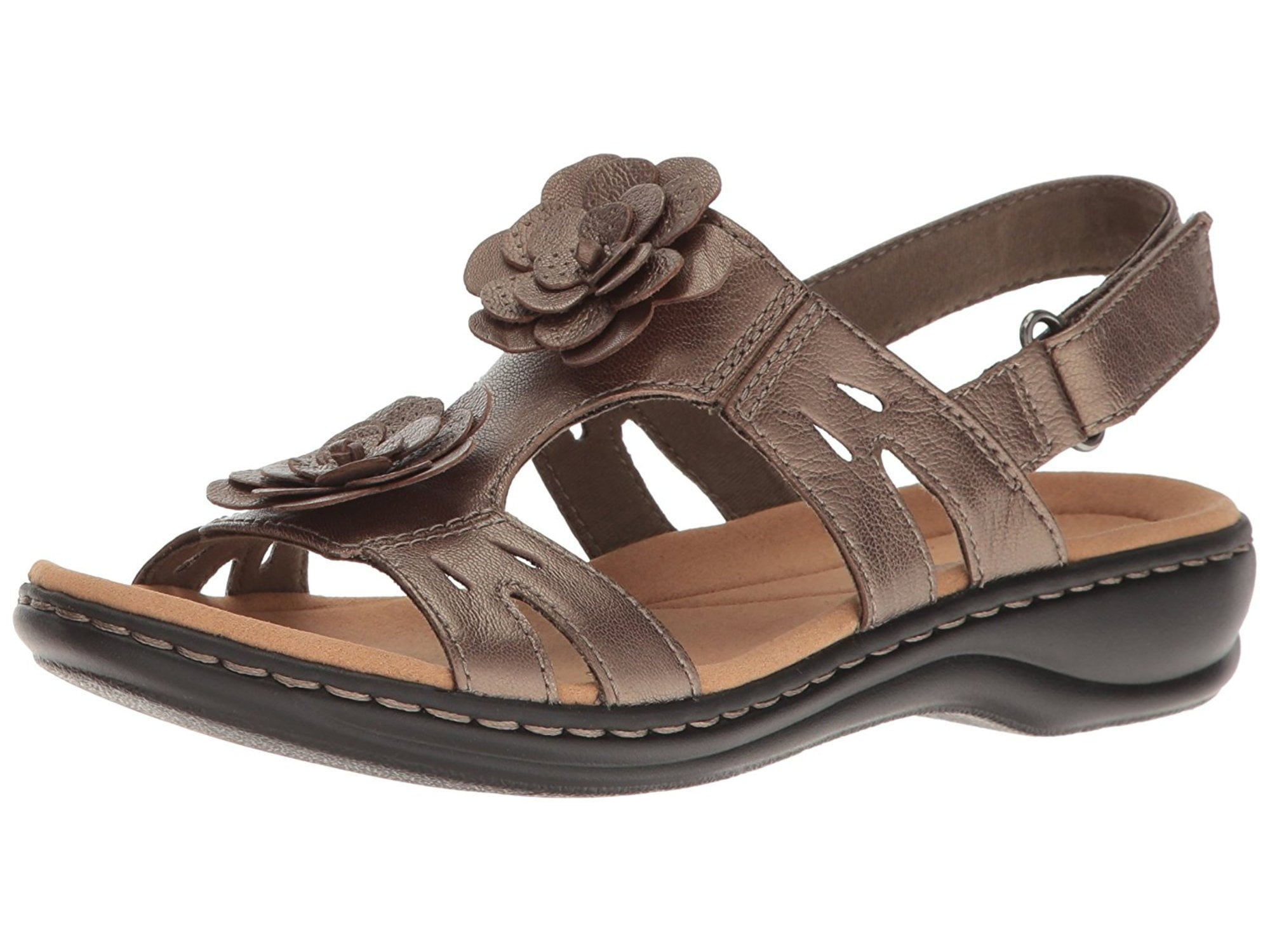 clarks women's leisa claytin flat sandal