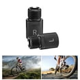 thumbnail image 2 of Antislip Chromoly Steel Pedals Spacers Bicycles Cranks Arm Extenders for Knee Injury Prevention On Mountain Folding Bikes, 2 of 8
