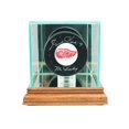 thumbnail image 1 of Perfect Cases SPK-W Single Hockey Puck Display Case, Walnut, 1 of 1