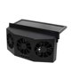 thumbnail image 2 of Sidaley Ventilador de escape solar para automóvil Ahorro de energía Ventilador de automóvil con energía solar Ventilación de aire Type3, 2 of 6
