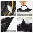 thumbnail image 6 of Black and Gold Marble Pattern Teens Toddler Nap Mat with Pillow, Sleeping Mat Bag for Preschool Daycare 51"x22", 6 of 6