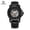 BlackShellBlackFaceBlackLeatherSilverMachine, variant on Men's Automatic Mechanical Watch Waterproof Wristwatches 803940590334