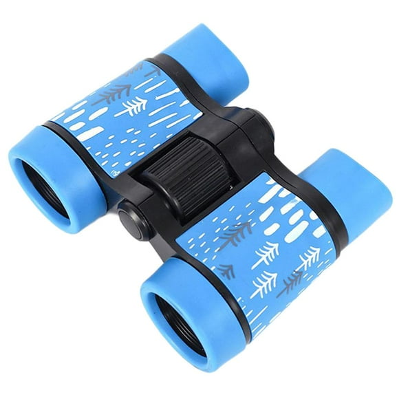Youkk Telescope 4x30 Rubber Binoculars Technology Outdoor Learning Education Toys Gifts Blue