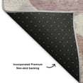 thumbnail image 5 of Addison Rugs Mayfield Premium Machine Washable Transitional Geometric Peach Rectangle Rug, 3' x 5', 5 of 7