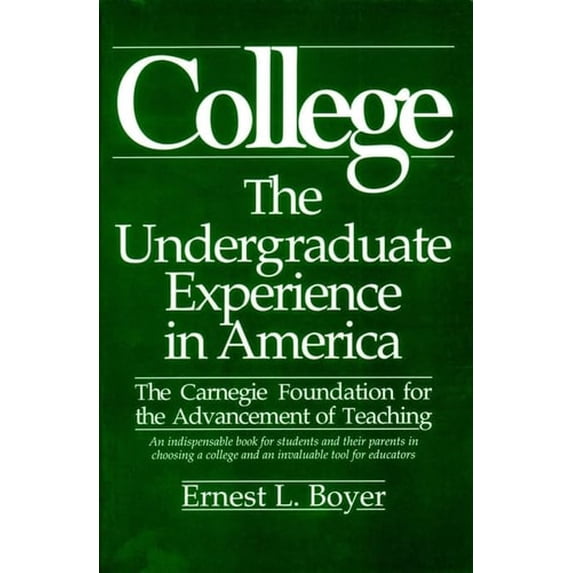Pre-Owned College: The Undergraduate Experience in America (Paperback) 0060914580 9780060914585