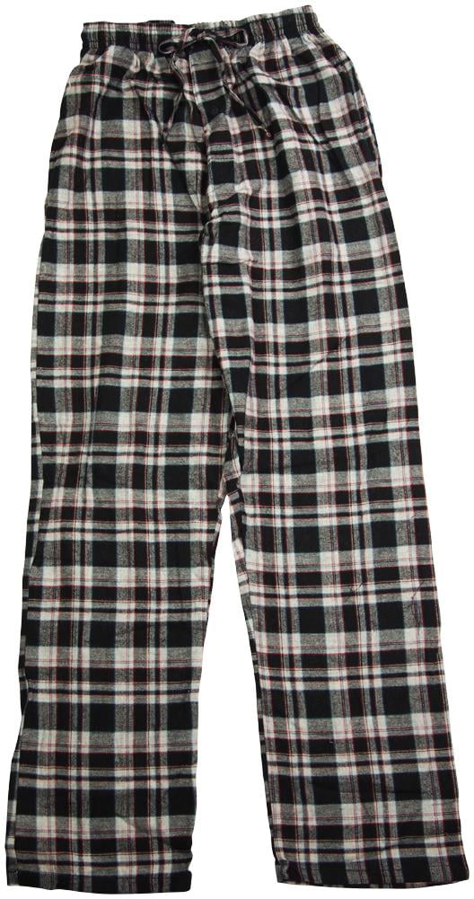 Hanes Mens Lightweight Yarn Dyed Flannel Sleep Pajama Lounge Pants for