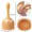3, variant on Wooden Therapy Cup with Roller,Wood Therapy Massage Tools Handheld Wooden Massage Cup Wooden Massage Tool for Body Shaping Body