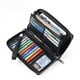 thumbnail image 5 of Cartera de mujer de PU con cepillo antirrobo, billetera de mujer de gran capacidad, billetera de múltiples tarjetas larga, 5 of 5