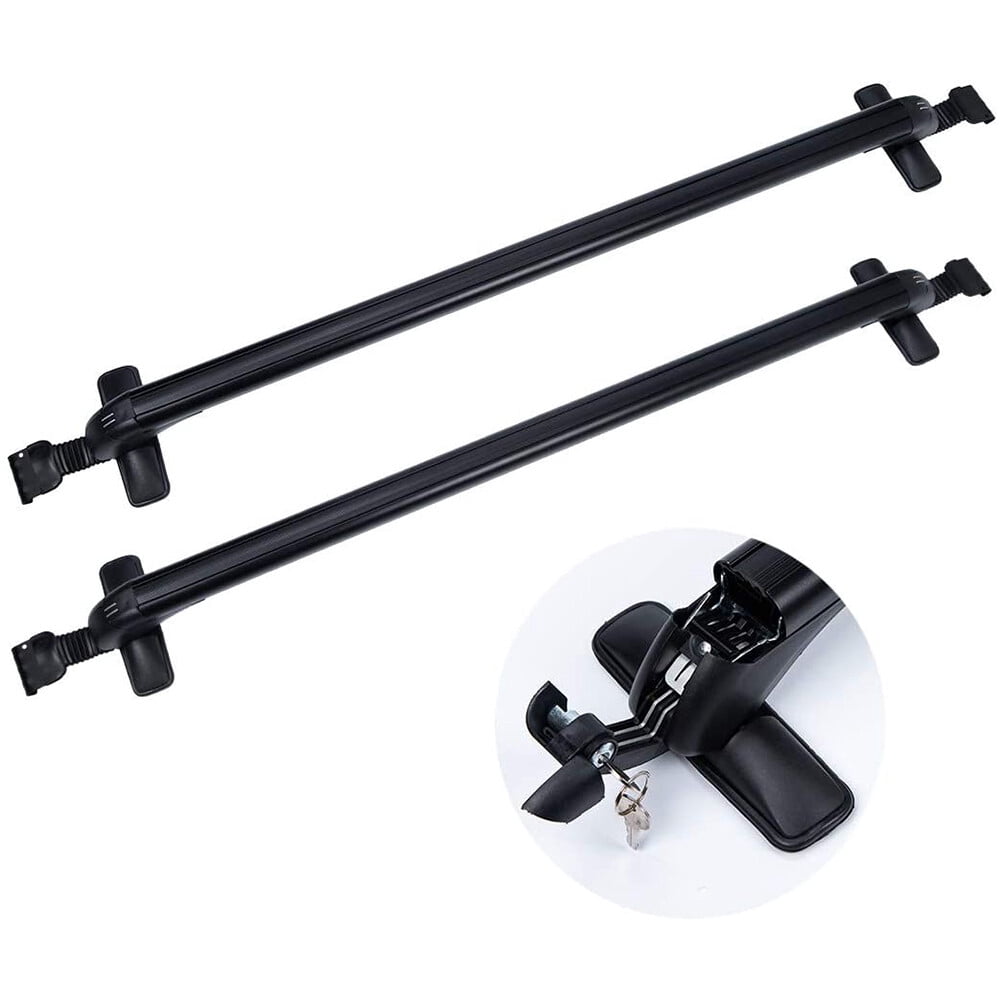 For Nissan Versa 2007-22 Car Top Roof Rack Cross Bar 43.3" Luggage Cargo Carrier