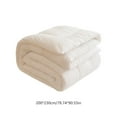 thumbnail image 3 of Beautynvta Comforters Full Size, All Season Duvet Insert, Soft Lightweight Washed Cotton Duvet Insert, Winter Comfortable Warm Bed Comforter, 78.7x90.5 Inch, 3 of 6