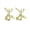 Gold, variant on Haute Decor MantleClip Stocking Holders with Removable ZINC Alloy Holiday Icons (2-Pack Snowflake, Silver) - Christmas Stocking Hanger Hook Set - Holds Stocking Safely on Mantels up to 3 Inches Thick