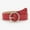 Red, variant on Rigardu Women's Leather Belt for Jeans Pants Belts for Women Ladies Fashion Decorative Buckle Belt Wild Belt Belt