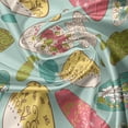 thumbnail image 5 of Ambesonne Easter Window Valance, Floral Ornamental Egg Forms, 54" X 18", Multicolor, 5 of 5