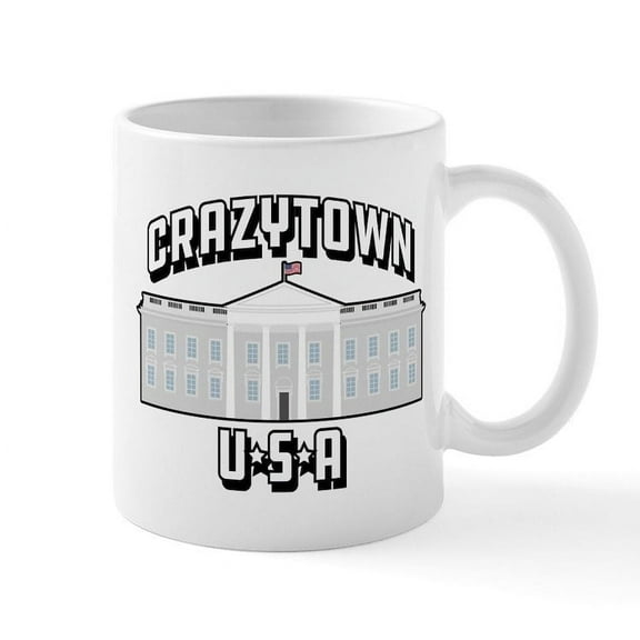 CafePress - Crazytown Mugs - 11 oz Ceramic Mug - Novelty Coffee Tea Cup