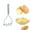 style-A, variant on Potato Masher, 2025 New Stainless Steel Mashed Potato Masher Ricer, Professional Integrated Masher Kitchen Tool for Avocado Bean Food Vegetables Fruits (style-B)